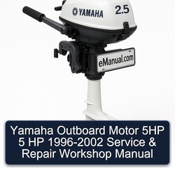 1996-2002 Yamaha Outboard Motor 5HP 5 HP Service Repair Workshop Manual PDF