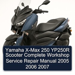 2005-2007 Baotian Yamaha X-MAX 250 YP250R Scooter Service Repair Workshop Manual PDF