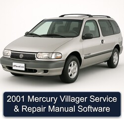 2001 Mercury Villager Software Service Repair Workshop Manual PDF