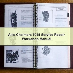 Allis Chalmers 7045 Service Repair Workshop Manual PDF