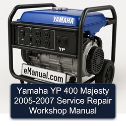 2005-2007 Yamaha YP 400 Majesty Service Repair Workshop Manual PDF
