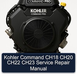 Kohler Command Pro Models CH18 CH20 CH22 CH23 Service Repair Workshop Manual PDF