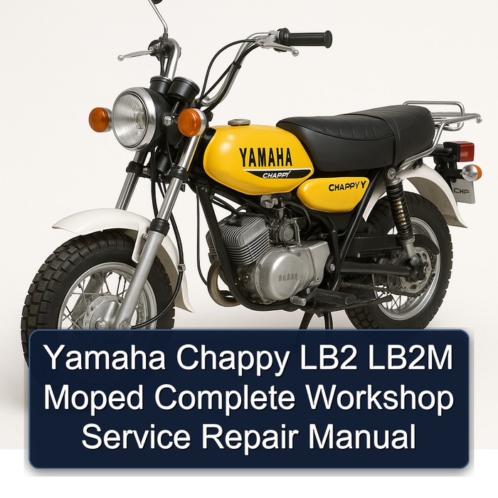 Yamaha Chappy LB2 LB2M Moped Service Repair Workshop Manual PDF