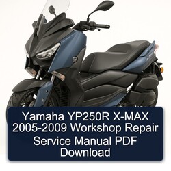 2005-2009 NSU Max Yamaha YP250R X Service Repair Workshop Manual PDF