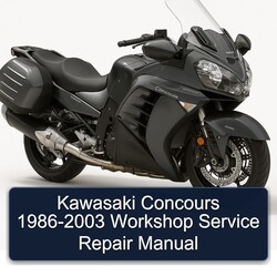 1986-2003 Kawasaki Concours Models Service Repair Workshop Manual PDF