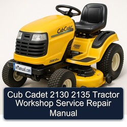 Cub Cadet 2130 2135 Tractor Service Repair Workshop Manual PDF