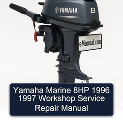 1996-1997 Yamaha Marine 8HP Service Repair Workshop Manual PDF