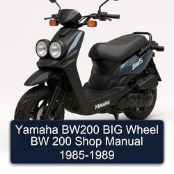1985-1989 Yamaha BW Models BW200 BIG Wheel 200 Shop Service Repair Workshop Manual PDF