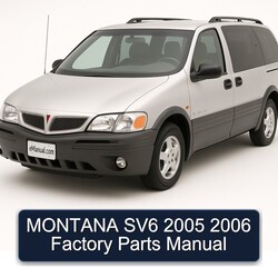 2005-2006 Pontiac Montana SV6 Parts Catalog PDF