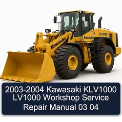 2003-2004 Kawasaki LV1000 KLV1000 03 04 Service Repair Workshop Manual PDF