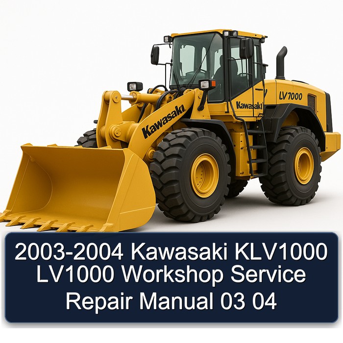 2003-2004 Kawasaki LV1000 KLV1000 03 04 Service Repair Workshop Manual PDF