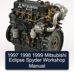 1999 Mitsubishi Eclipse Spyder Service Repair Workshop Manual PDF