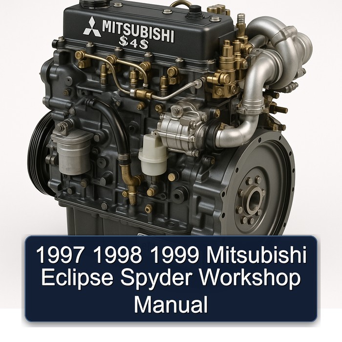 1999 Mitsubishi Eclipse Spyder Service Repair Workshop Manual PDF
