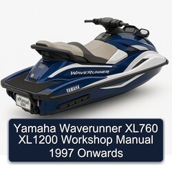1997 Yamaha Waverunner XL760 XL1200 Onwards Service Repair Workshop Manual PDF