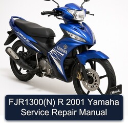 2001 Yamaha 135LC Fjr1300(n) R Service Repair Workshop Manual PDF