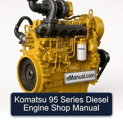 Komatsu 95 Series Diesel Engine Shop Service Repair Workshop Manual PDF