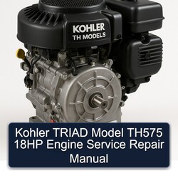 Kohler TH Models Triad Model TH575 18HP Engine Service Repair Workshop Manual PDF