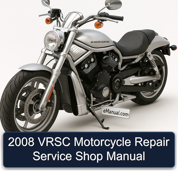 2008 Harley Davidson Vrsc Motorcycle Shop Service Repair Workshop Manual PDF