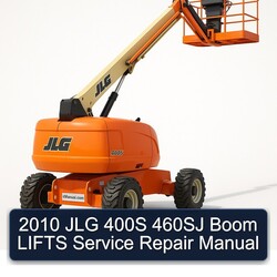 2010 JLG 400S 460SJ Boom Lifts Service Repair Workshop Manual PDF
