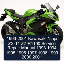 1993-2001 Kawasaki Ninja ZX-11 ZZ-R1100 Service Repair Workshop Manual PDF