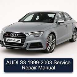 1999-2003 Audi S3 Service Repair Workshop Manual PDF