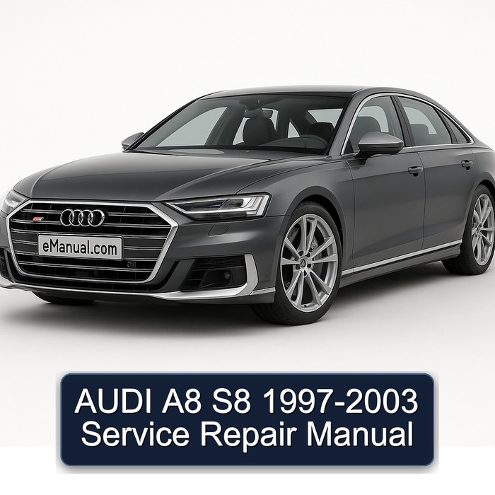 1997-2003 Audi S8 A8 Service Repair Workshop Manual PDF