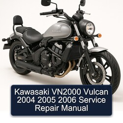 2004-2006 Kawasaki Vulcan VN2000 Service Repair Workshop Manual PDF