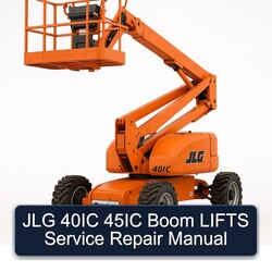 JLG 40IC 45IC Boom Lifts Service Repair Workshop Manual PDF