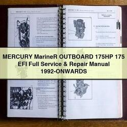 1992 Mercury Mariner Outboard 175HP 175 EFI -onwards Service Repair Workshop Manual PDF
