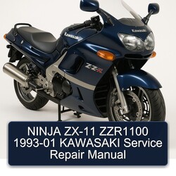 1993-2001 Kawasaki Ninja ZX-11 ZZR1100 01 Service Repair Workshop Manual PDF