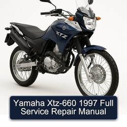 1997 Yamaha XTZ Models XTZ-660 Service Repair Workshop Manual PDF