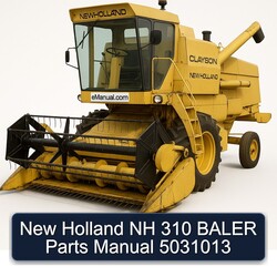 New Holland NH 310 Baler Parts 5031013 Catalog PDF