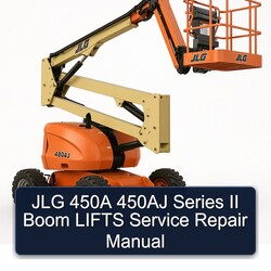 JLG 450A 450AJ Series II Boom Lifts Service Repair Workshop Manual PDF