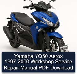 1997-2000 Yamaha Aerox YQ50 Service Repair Workshop Manual PDF