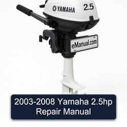 2003-2008 Yamaha 2.5hp Service Repair Workshop Manual PDF
