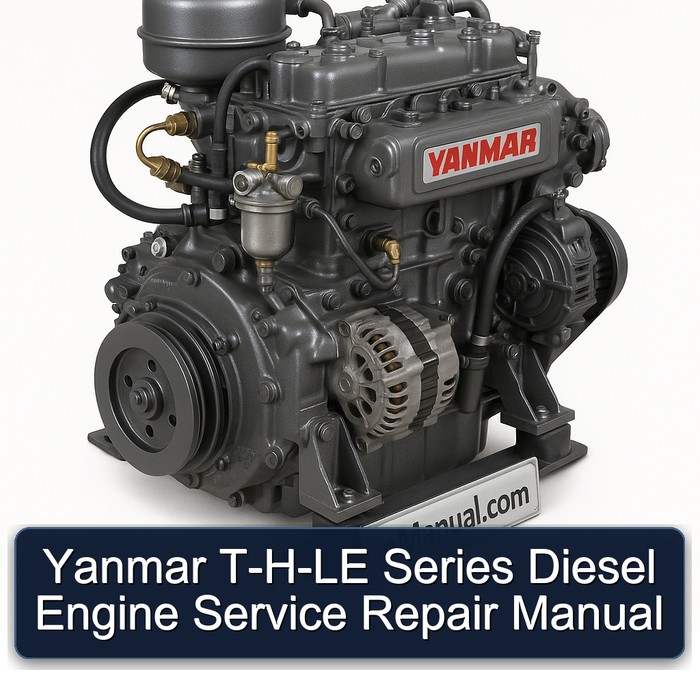 Yanmar T LE H Series T-h-le Diesel Engine Service Repair Workshop Manual PDF