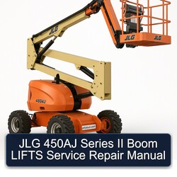 JLG 450AJ Series II Boom Lifts Service Repair Workshop Manual PDF