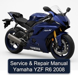 2008 Yamaha YZF Models R6 Service Repair Workshop Manual PDF