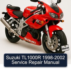 1998-2002 Suzuki TL1000 TL1000R Service Repair Workshop Manual PDF