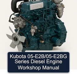 Kubota 05-e2b/05-e2bg Series Diesel Engine Service Repair Workshop Manual PDF
