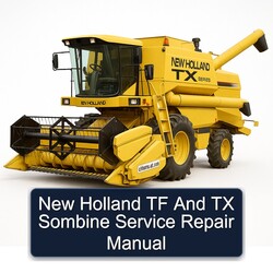 Manual de Servicio y Reparación de Cosechadoras New Holland TF y TX