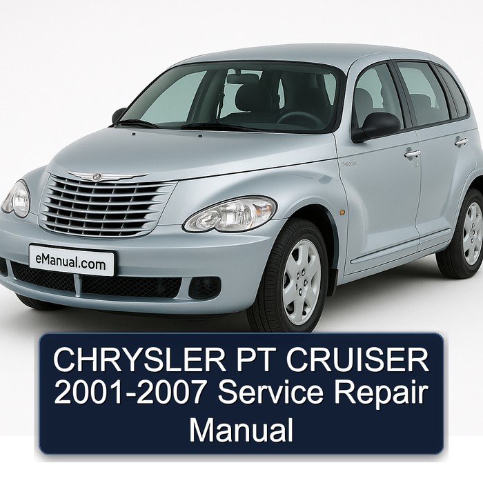 2001-2007 Chrysler PT Cruiser Service Repair Workshop Manual PDF