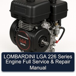 Lombardini LGA Series 226 Engine Service Repair Workshop Manual PDF