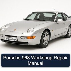 Porsche 968 Service Repair Workshop Manual PDF
