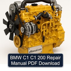BMW C Models C1 200 Service Repair Workshop Manual PDF