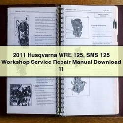 2011 Husqvarna WRE 125 SMS 11 Service Repair Workshop Manual PDF