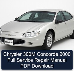 2000 Chrysler Concorde 300M Service Repair Workshop Manual PDF
