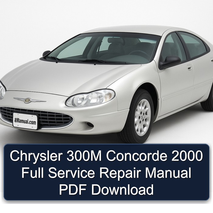 2000 Chrysler Concorde 300M Service Repair Workshop Manual PDF