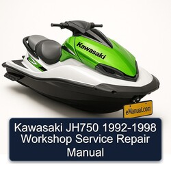 1992-1998 Kawasaki JH750 Service Repair Workshop Manual PDF
