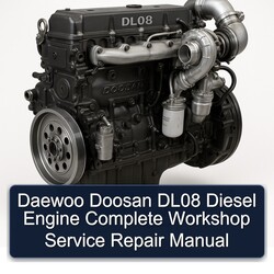 Daewoo Doosan DL08 Diesel Engine Service Repair Workshop Manual PDF